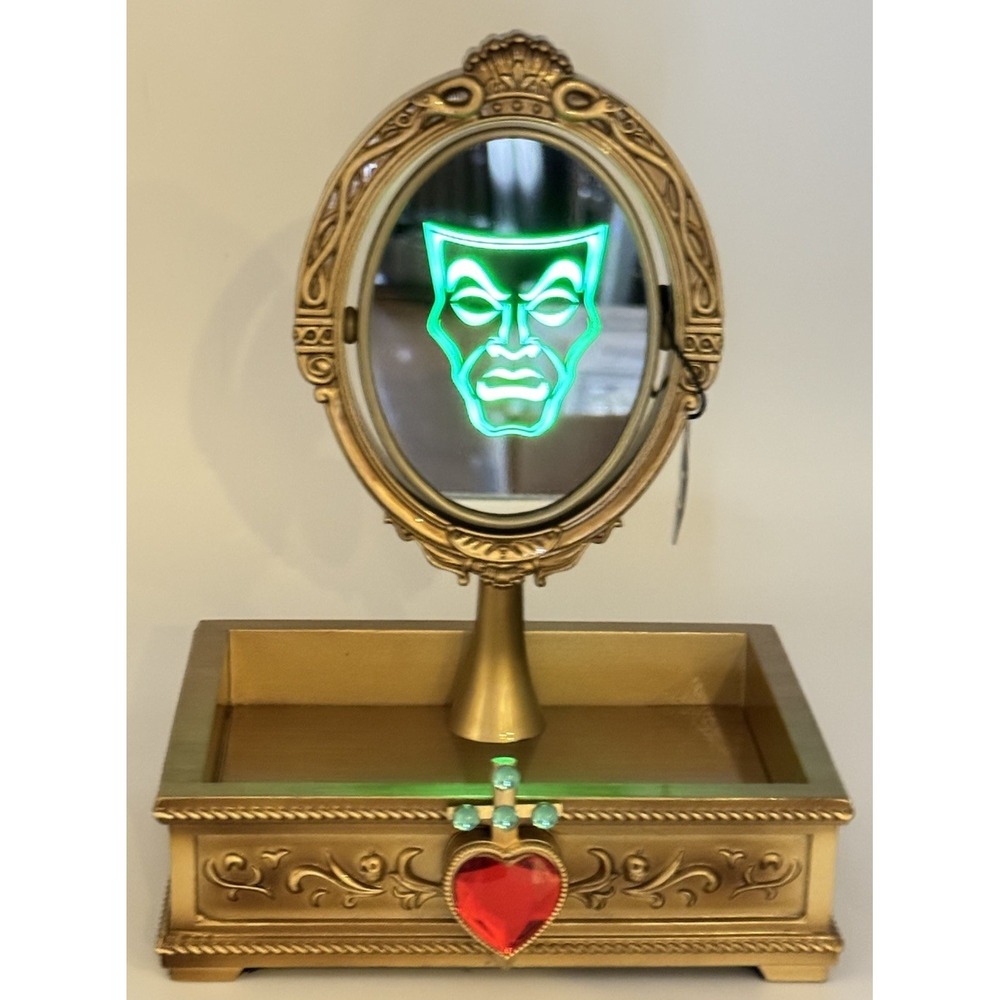 Bath Body Works Disney Evil Queen Magic Mirror Light Up Jewelry Tray Villains